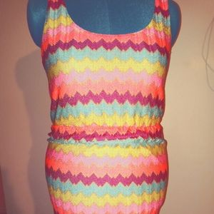 Lily Rose multi color dress